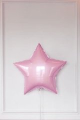 Фольгированный шар Звезда 80см PINK розовый
