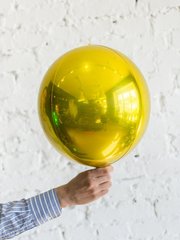 Фольгована кулька Сфера 50см Золота