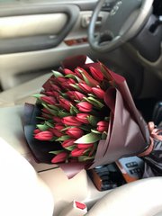 Букет тюльпанов "Амаретто"