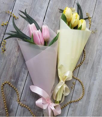 Букет цветов "3 тюльпана"