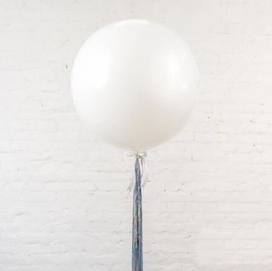 Кулька Гігант Білий з дощиком