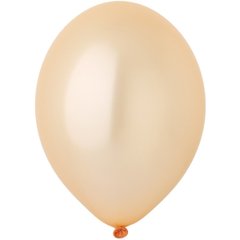 Гелиевый шар 30 см В105/075 Металлик персиковый
