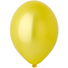 Гелиевый шар 30см В105/082 Металлик лимонный