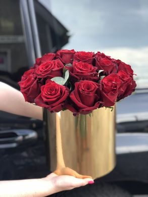 Коробка з трояндами "Лінкольн"