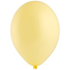 Гелиевый шар 30 см В105/450 Пастель лимонный желтый Макарун