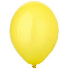 Гелиевый шар 30см В105/036 Кристалл жёлтый