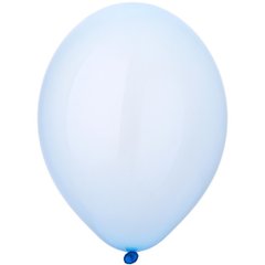 Гелиевый шар 30 см В105/042 Кристалл леденец синий Bubble Blue