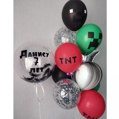 Набір кульок "Майнкрафт"