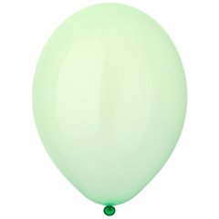Гелиевый шар 30 см В105/045 Кристалл леденец зелёный Bubble Green
