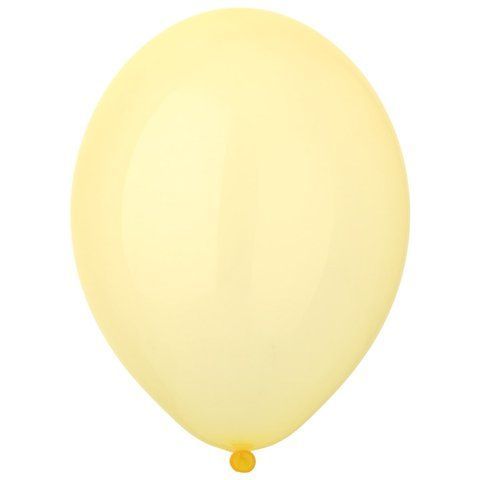 Гелієва куля 30 см В105/046 Кристал льодяник жовтий Bubble Yellow