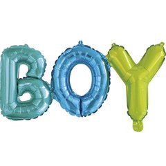 Фольгированная надпись "BOY"
