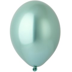 Гелиевый шар 30 см В105/603 Хром зеленый Glossy Green