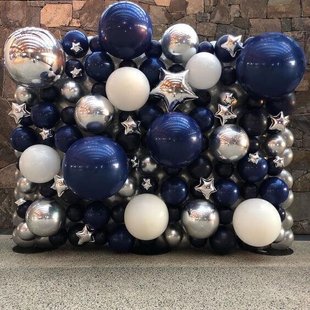 Фотозона з кульками "Синя ніч"