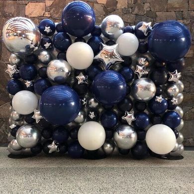 Фотозона з кульками "Синя ніч"