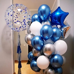 Набір кульок "Синій Хром"