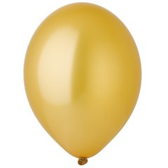 Гелиевый шар 30см В105/060 Металлик золотой